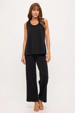 Palazzo Black Damboru Wide Leg Pant by Jostar - MADE IN THE USA