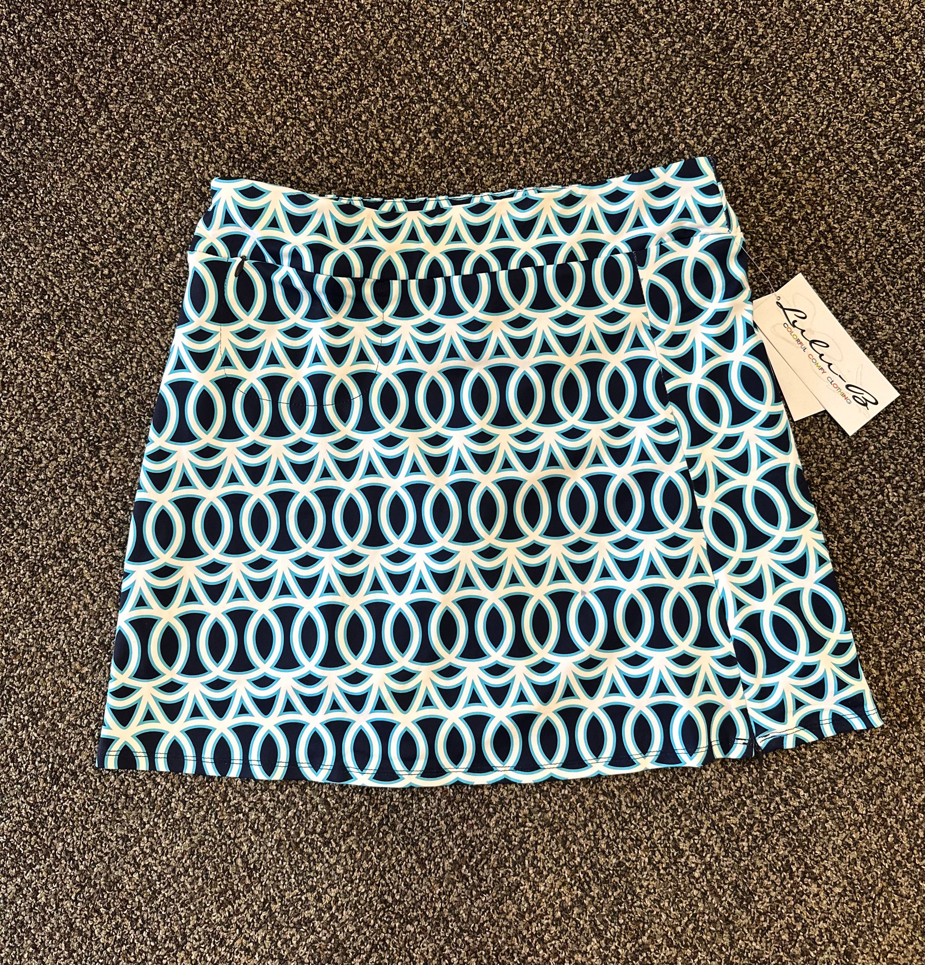 Lulu B UPF 50+ Geo Print Skort