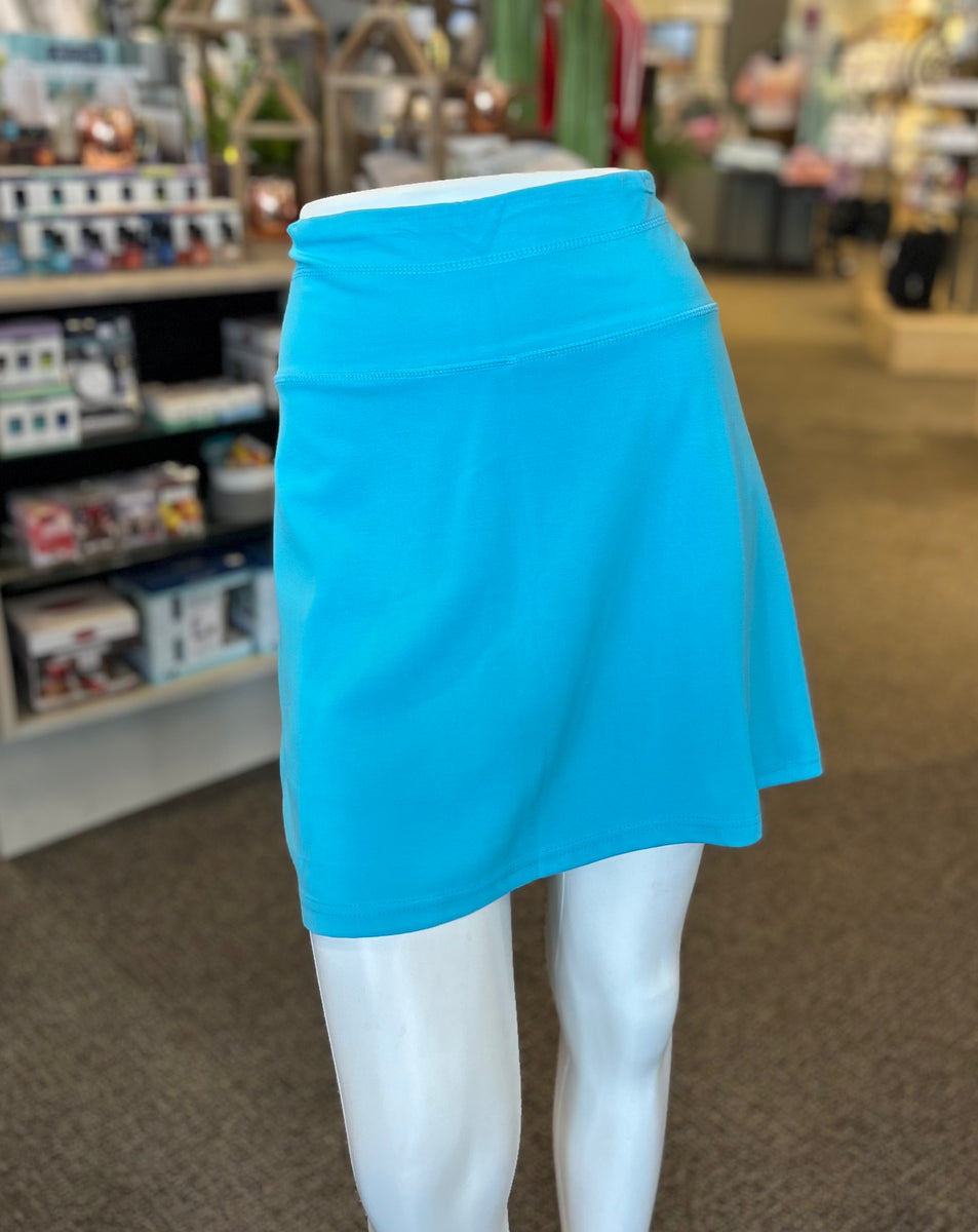 Lulu B Skort - Turquoise – E & Co. Boutique