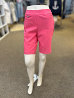 Lulu B Hot Pink 10" Inseam Walking Short