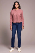 Tribal Fashions Brushed Waffle Knit Shacket