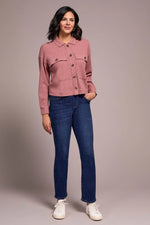 Tribal Fashions Brushed Waffle Knit Shacket