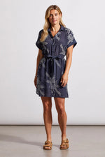 Tribal Fashions Embroidered Button-Up Dress