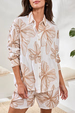 Tribal Fashions Embroidered Button Front Blouse