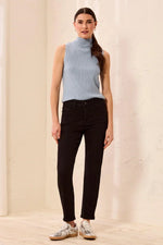 Tribal Jeans Sophia Curvy Boundless Stretch Denim - Black