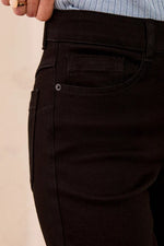 Tribal Jeans Sophia Curvy Boundless Stretch Denim - Black