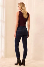 Tribal Jeans Sophia Curvy Boundless Stretch Denim - Dark Night
