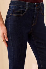 Tribal Jeans Sophia Curvy Boundless Stretch Denim - Dark Night