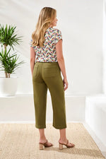 Tribal Fashions Sophia Palazzo Leg Hugging Denim Jeans - Rainforest