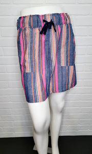 Linen Blend Paperbag Waist Skirt by DASH
