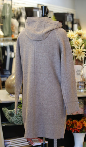 Tribal Fashions Wool Zip Up Hooded Coat