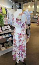 Keren Hart Tropical Tiered Maxi Dress