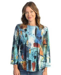 Jess & Jane Serenade Round Hem Top