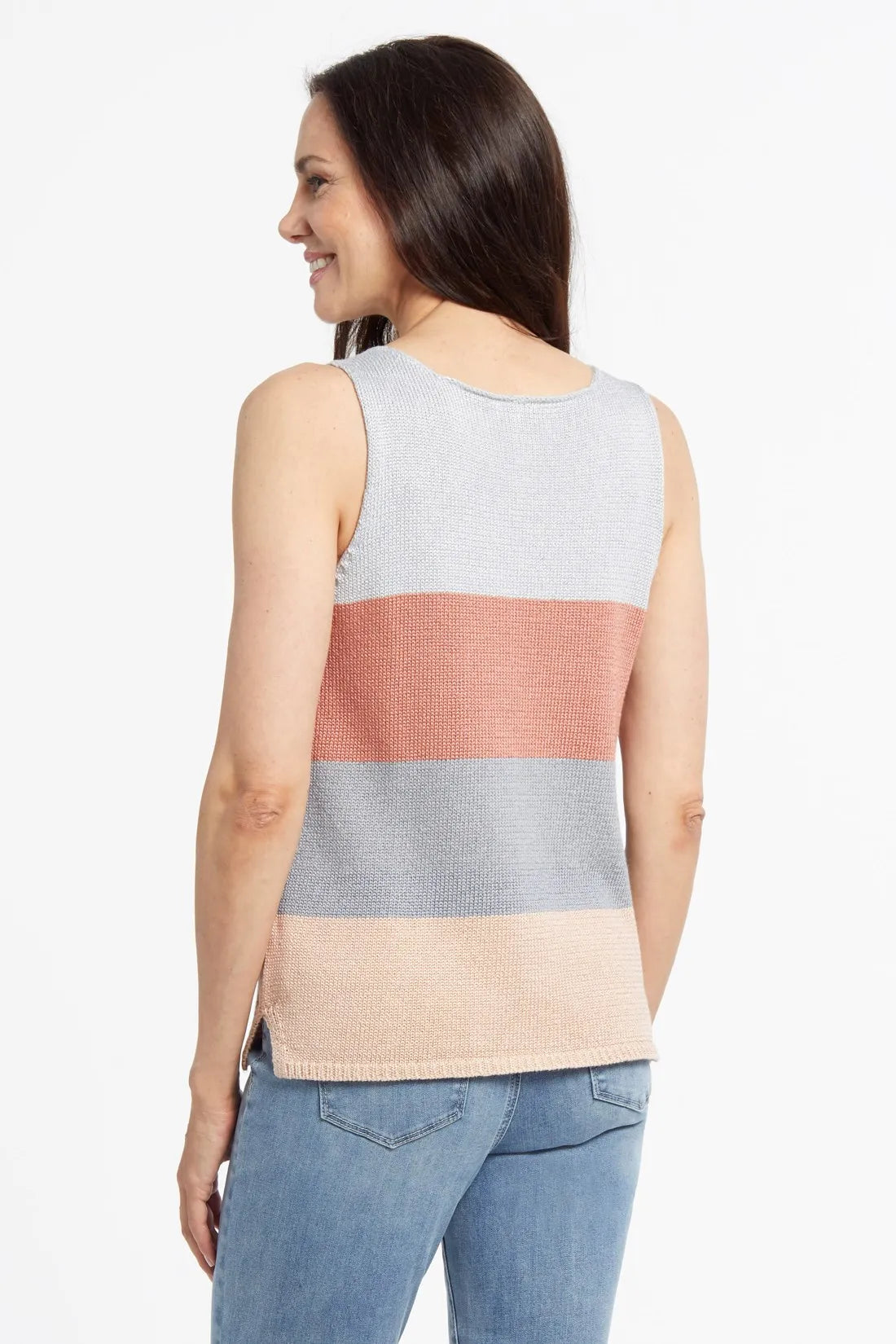Tribal Fashions Striped Sweater Cami