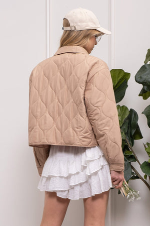 Blu Pepper Quilted Jacket
