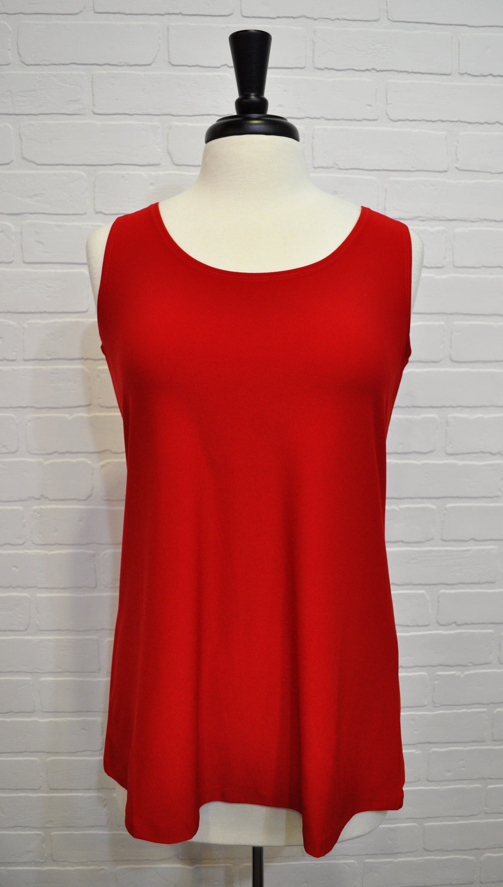Burgandy Red Solid Tank by Creation