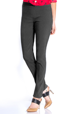 Slimsation by Multiples Pull-On Narrow Leg Pant / Charcoal