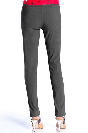 Slimsation by Multiples Pull-On Narrow Leg Pant / Charcoal