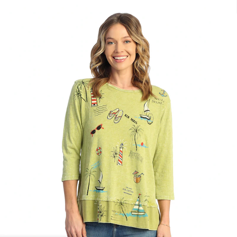 Jess & Jane Festive Mineral Cotton Slub