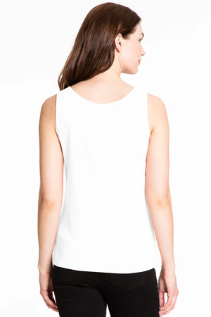 Double Scoop Neck Modal Tank Top by Multiples