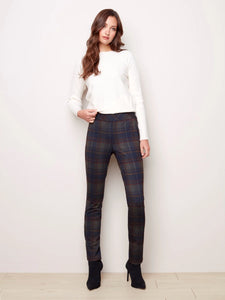 Reversible Plaid Pant