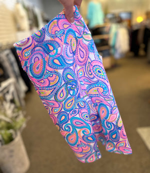 Lulu B UPF 50+ Neon Paisley Skort